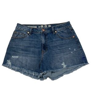 Rewash Super High Rise Wedge Vintage Reunion cut off shorts Size 13R/W31